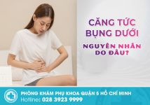 Bụng dưới căng tức - Chị em nên cẩn thận những bệnh lý nguy hiểm