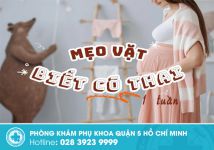 Những mẹo vặt biết có thai 1 tuần - Liệu có chính xác không?