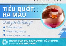 Tiểu buốt ra máu ở nữ là bệnh gì? Phác đồ điều trị hiệu quả