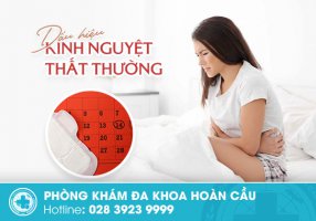 Nguyên nhân và dấu hiệu kinh nguyệt thất thường ở nữ giới